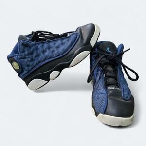 Nike Air Jordan 13 Retro Brave Blue Kids Size 3 Y Sneakers